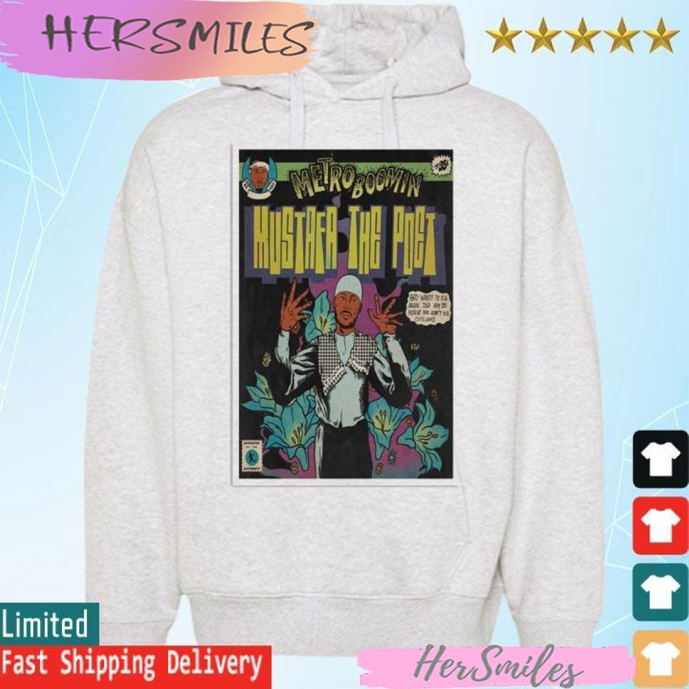 Metro Boomin Mustafa The Poet Comic T-shirt