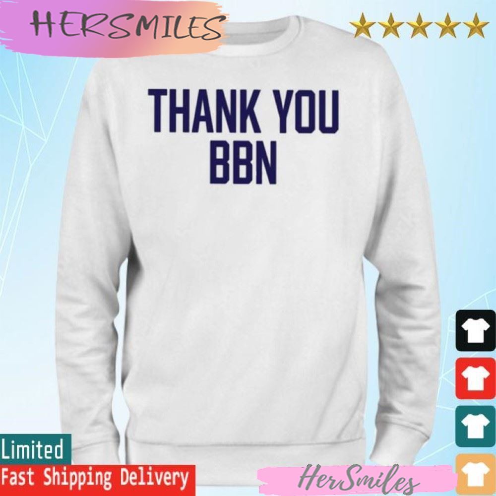 Michael Huang Thank You Bbn T-shirt Michael Huang Thank You Bbn T-shirt