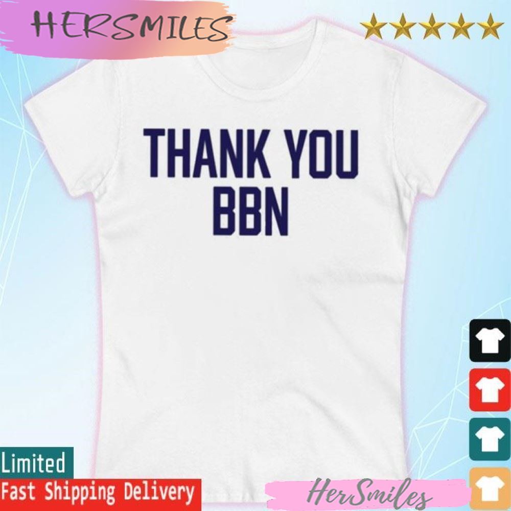 Michael Huang Thank You Bbn T-shirt Michael Huang Thank You Bbn T-shirt