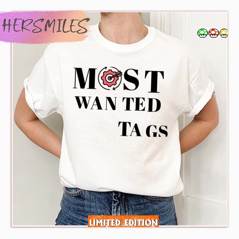 Most Wanted Tags T-shirt Most Wanted Tags T-shirt