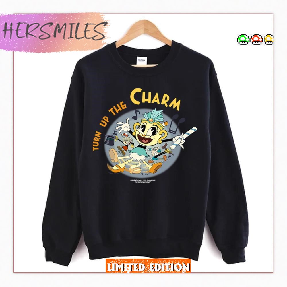 Ms Chalice Turn Up The Charm The Cuphead Show  T-shirt
