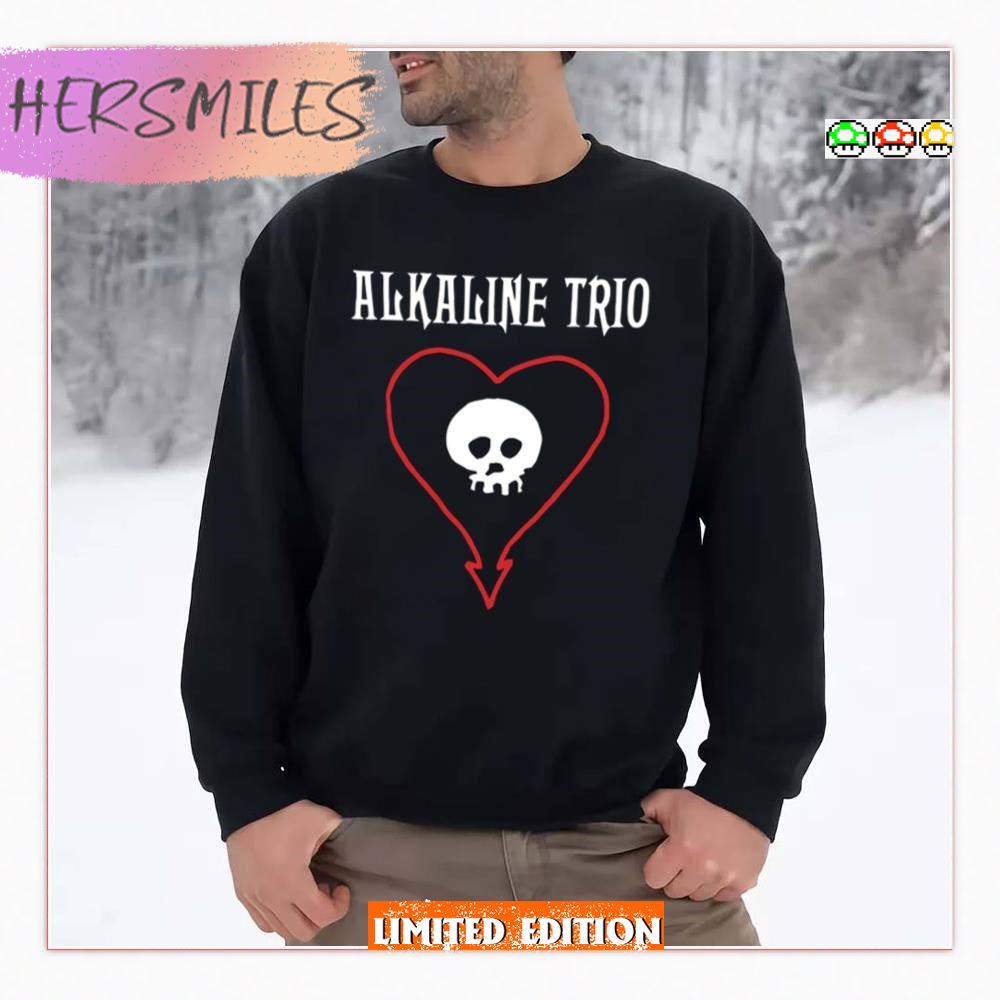 Music Band Logo Alkaline Trio  T-shirt