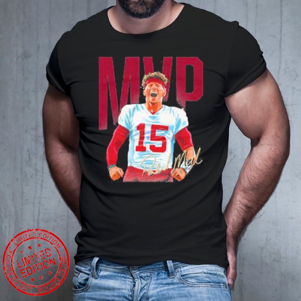 mVP Patrick Mahomes II Kansas City Chiefs T-Shirt mVP Patrick Mahomes II Kansas City Chiefs T-Shirt