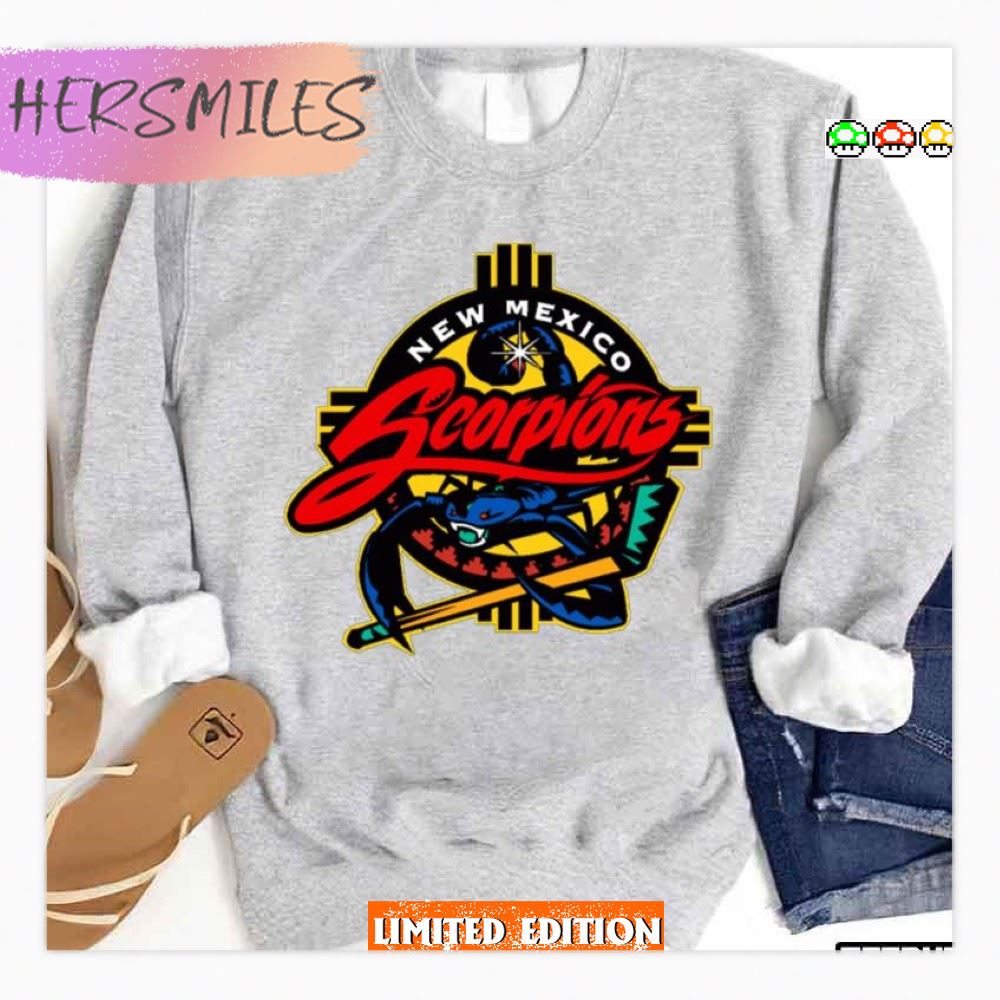 New Mexico Scorpions Hockey Logo T-shirt
