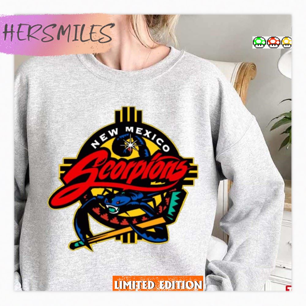 New Mexico Scorpions Hockey Logo T-shirt
