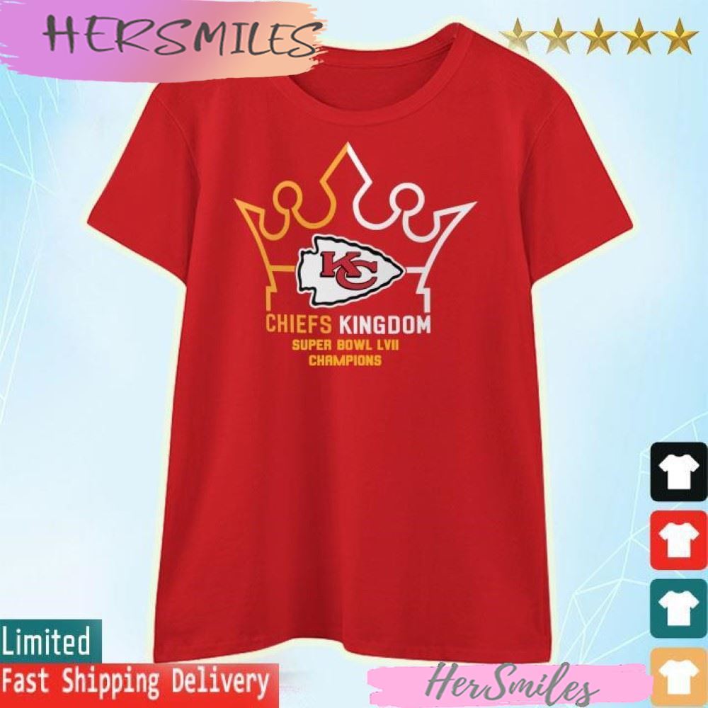 Nice Kansas City Chiefs Super Bowl LVII Chiefs Kingdom T-shirt