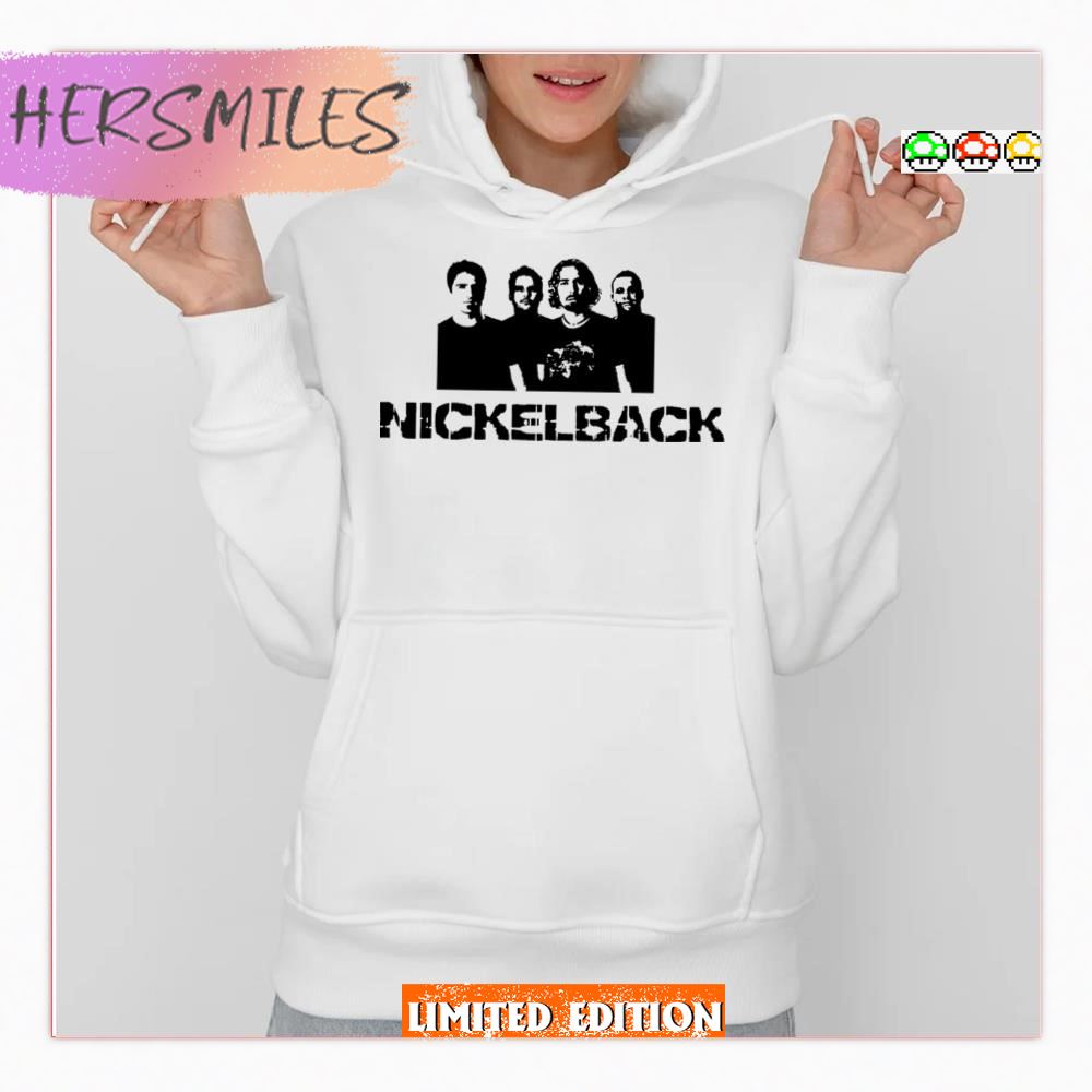 Nickleback Is Back Black Art  T-shirt