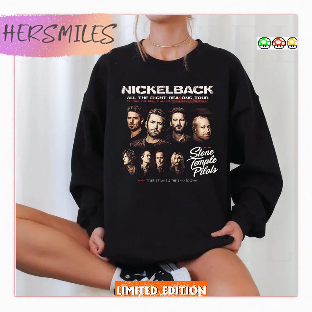 Nickleback Tour 2022 Malamsenin  T-shirt