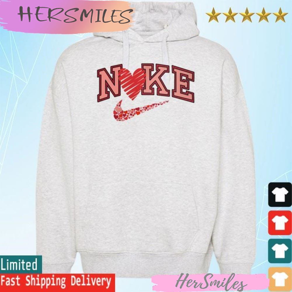 Nike Valentine Couple love heart T-shirt