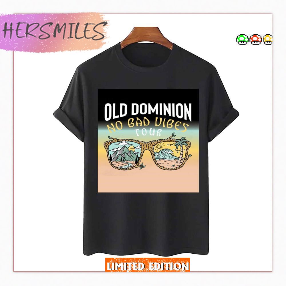No Bad Vibes Old Dominion 2023 New Tour T-shirt