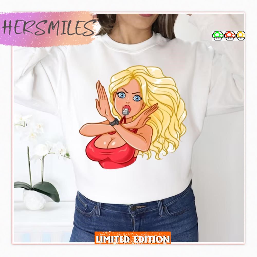 Nope Not Here Pamela Anderson T-Shirt