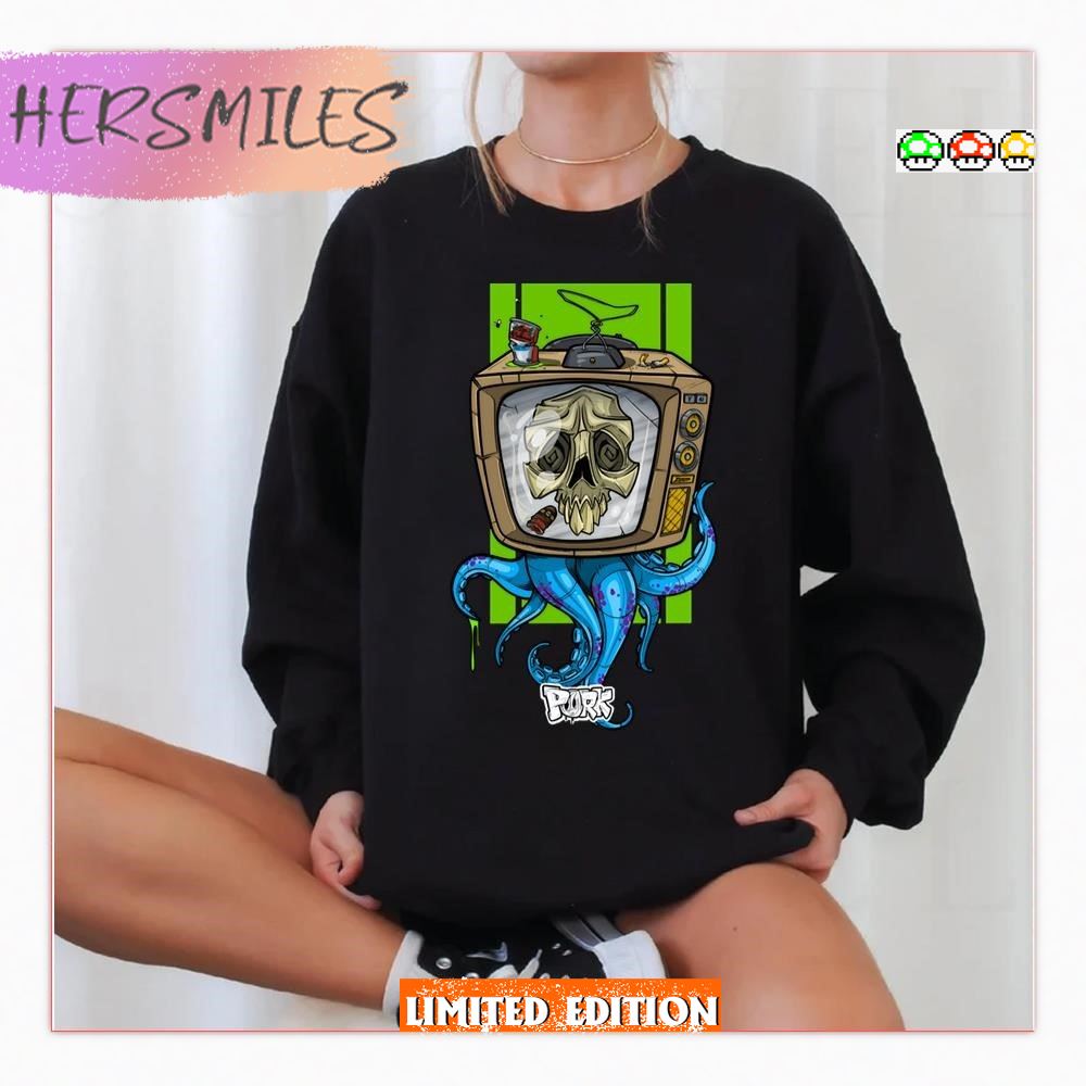 Octopus Tv Sex And Violence T-Shirt