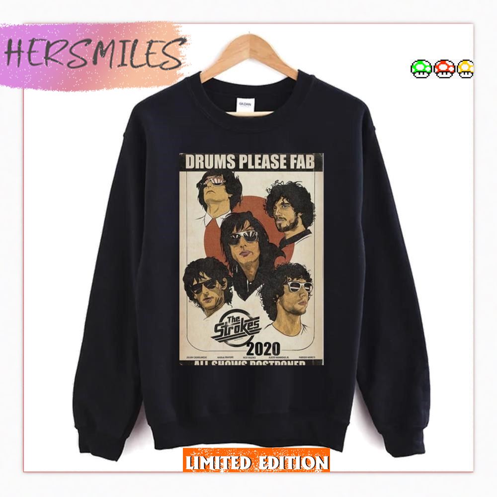 Ode To The Mets The Strokes Reptilia T-shirt Ode To The Mets The Strokes Reptilia T-shirt