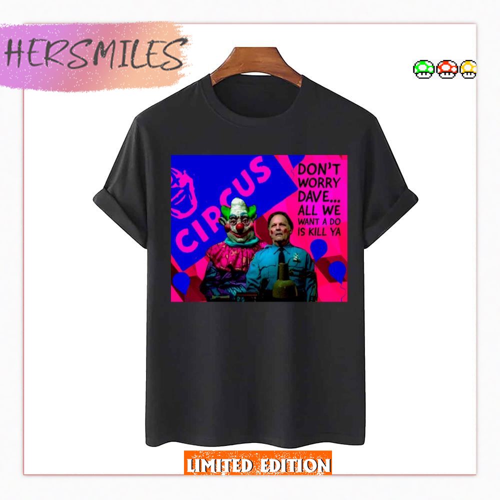 Officer Mooney Sock Puppet Killer Klowns T-shirt
