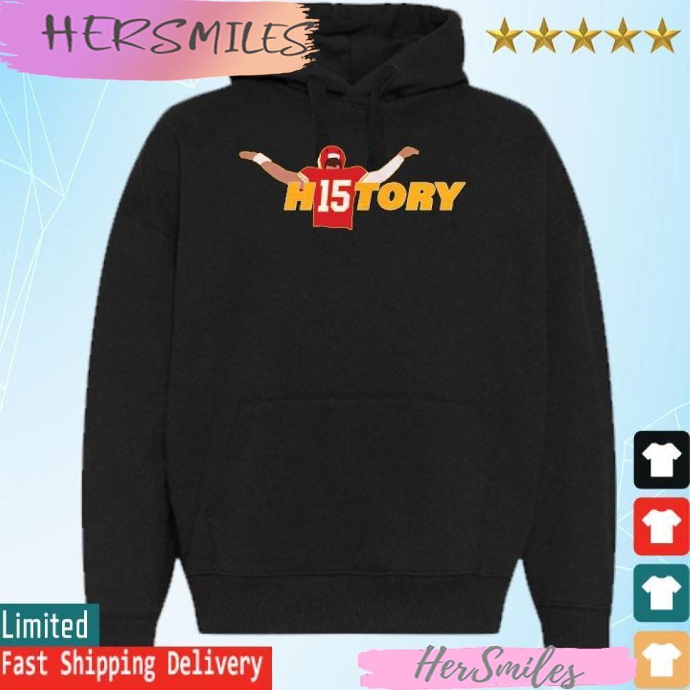 Official History Patrick Mahomes Kansas City Chiefs T-shirt
