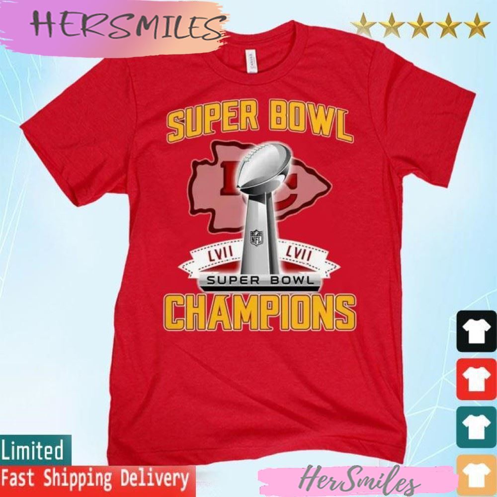 Official Kansas City Chiefs Super Bowl Lvii Cup T-shirt