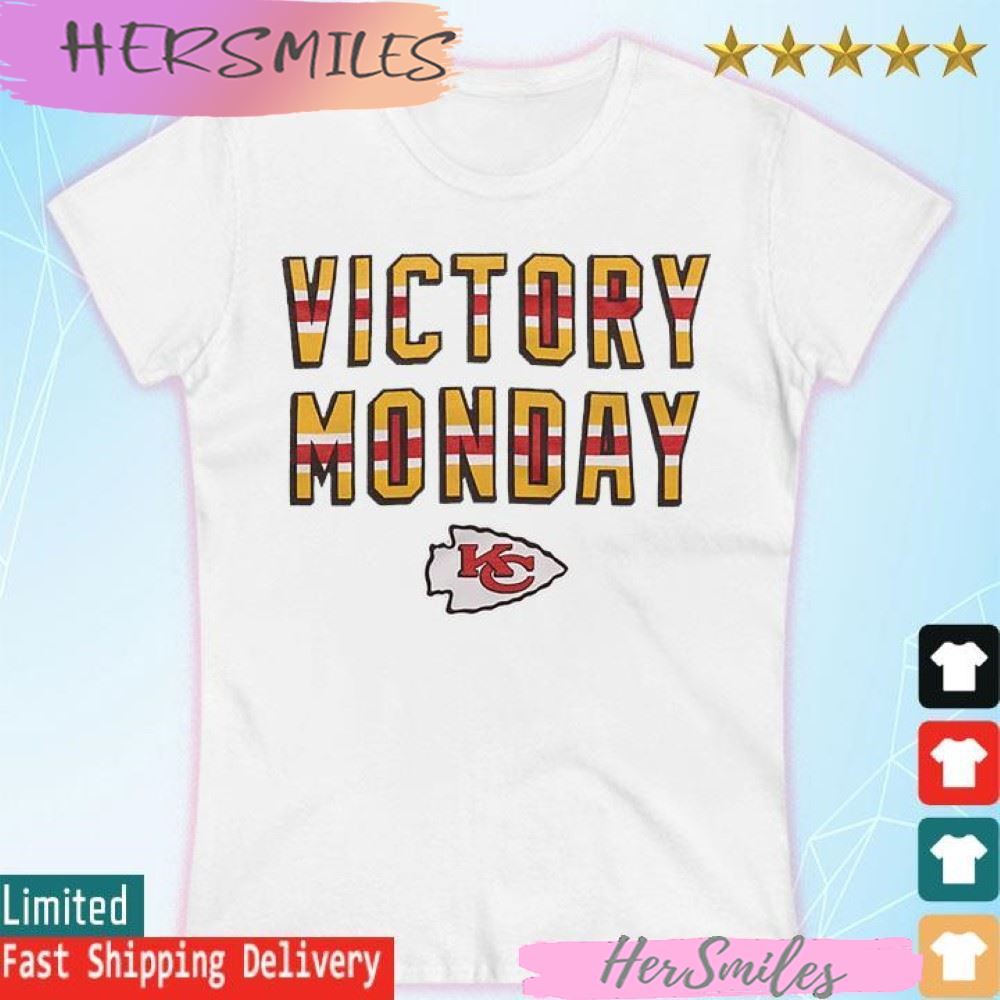 Official Kansas City Chiefs Victory Monday T-shirt Official Kansas City Chiefs Victory Monday T-shirt