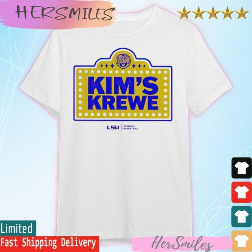 Official Kim’s Krewe LSU women’s basketball T-shirt