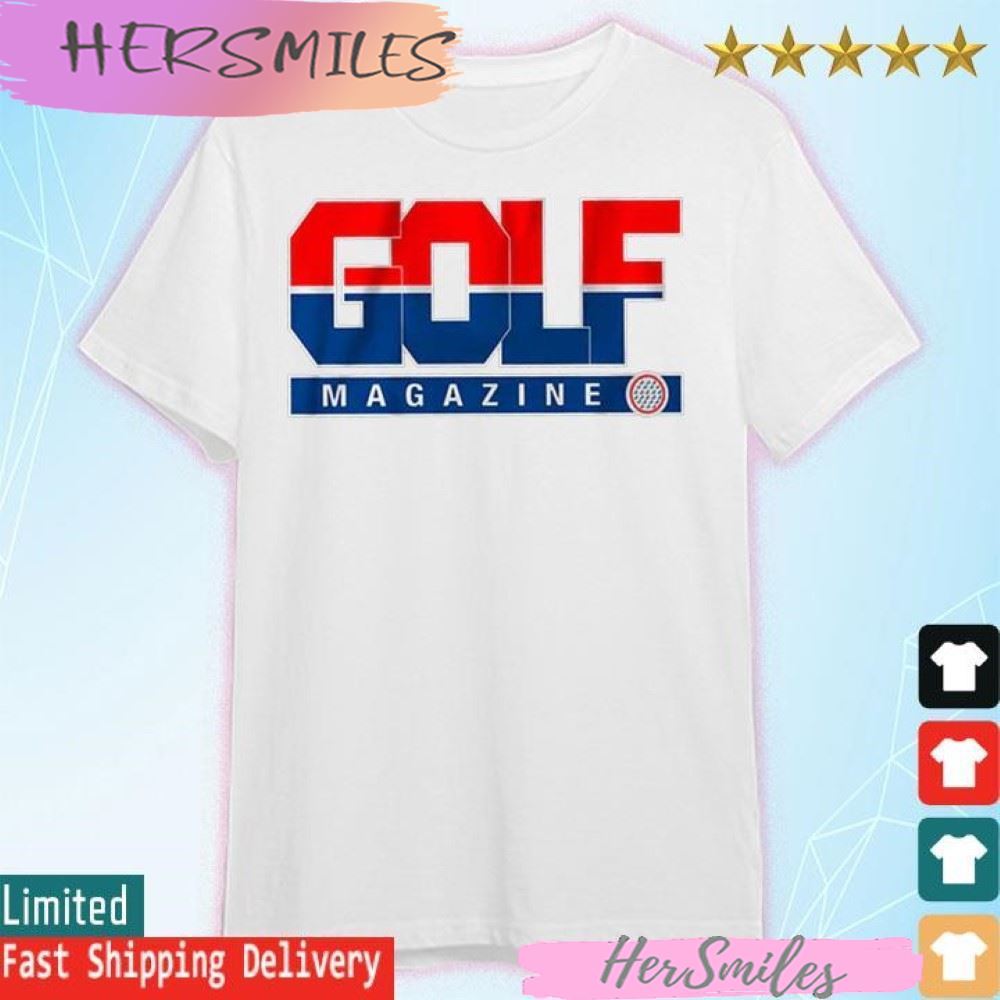 Offiicial 90’s GOLF Magazine logo T-shirt
