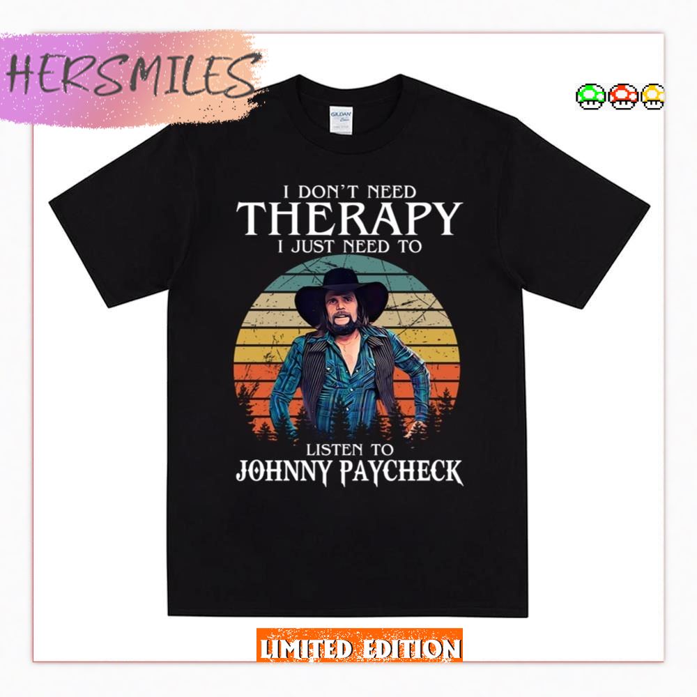 Old Violin Johnny Paycheck T-Shirt