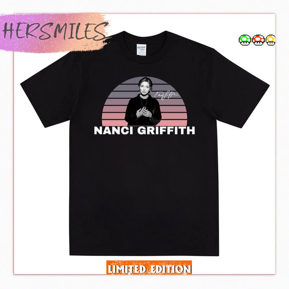On Grafton Street Nanci Griffith T-Shirt