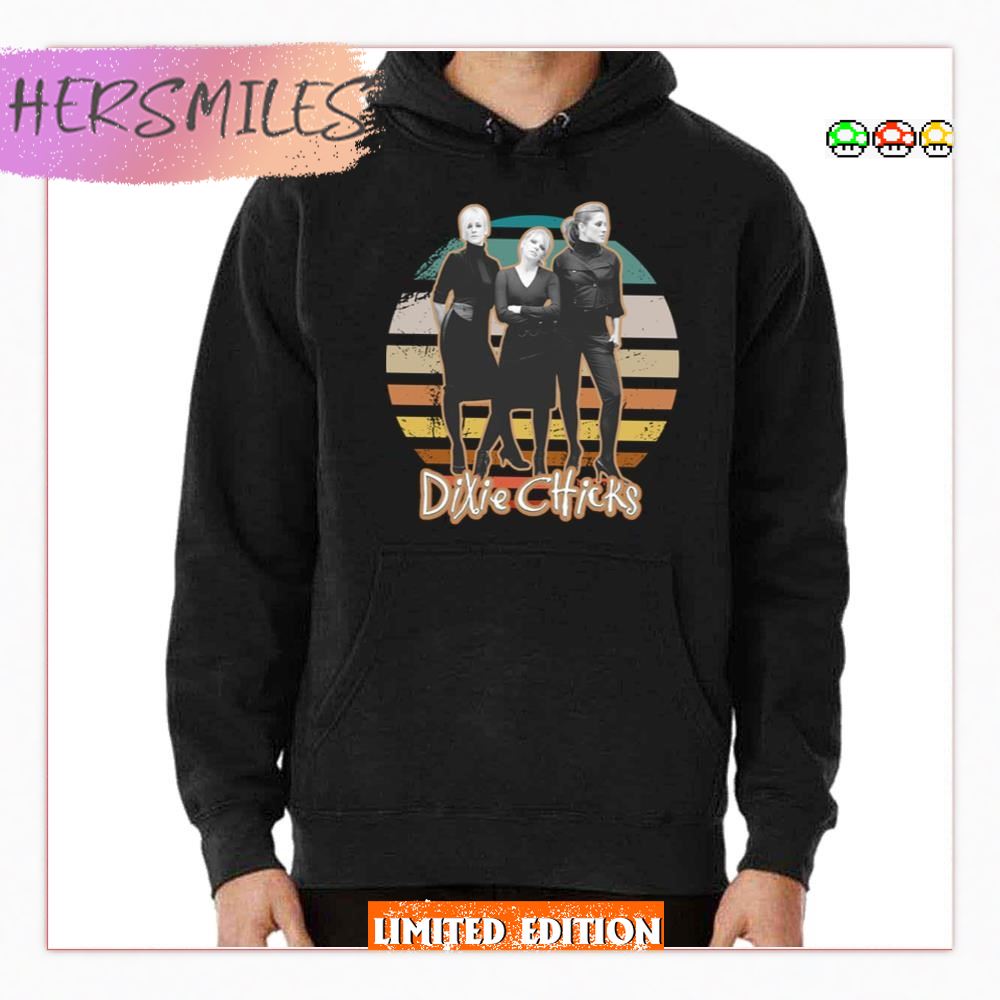 On Retro Sunset Dixie Chicks  T-shirt