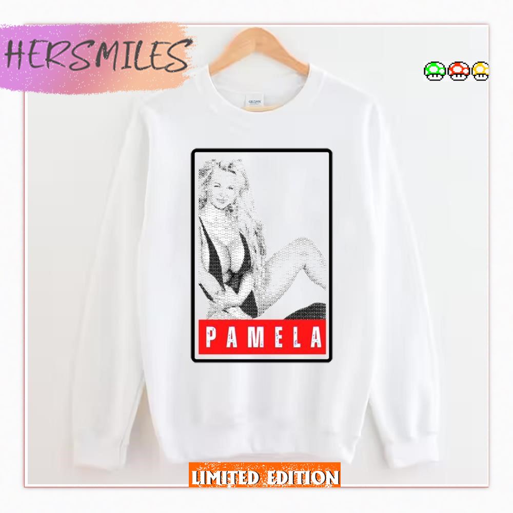 Pamela Anderson In Bikini T-Shirt