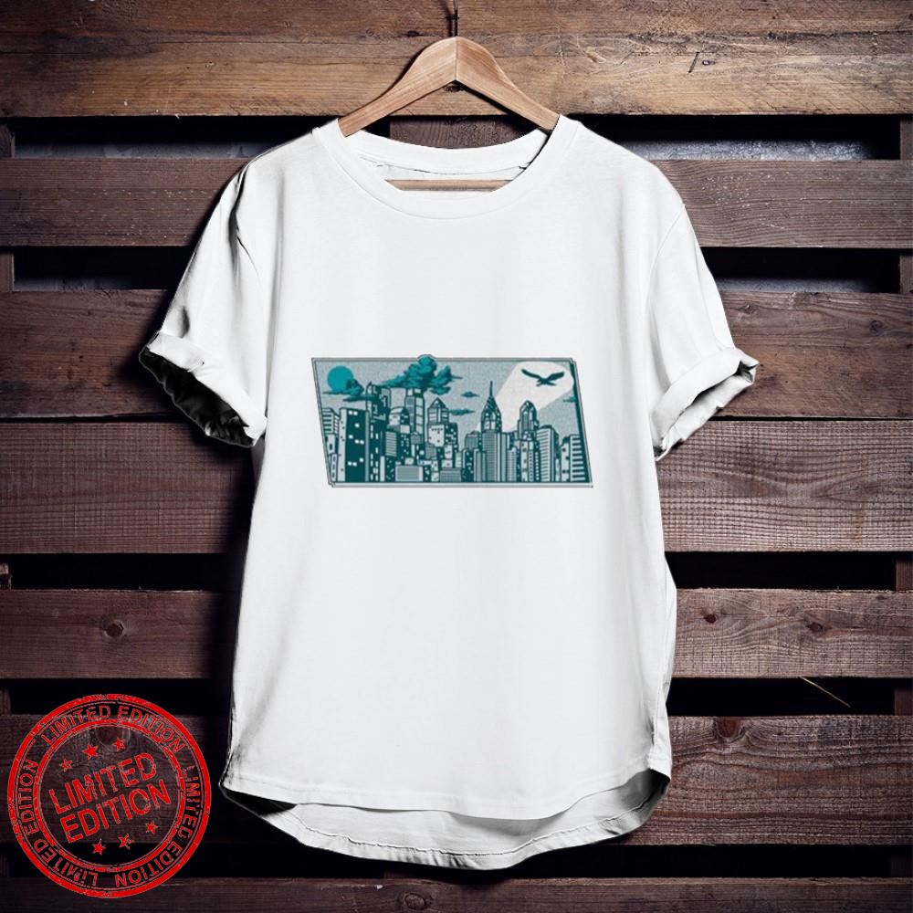 philly skyline Batman T-Shirt