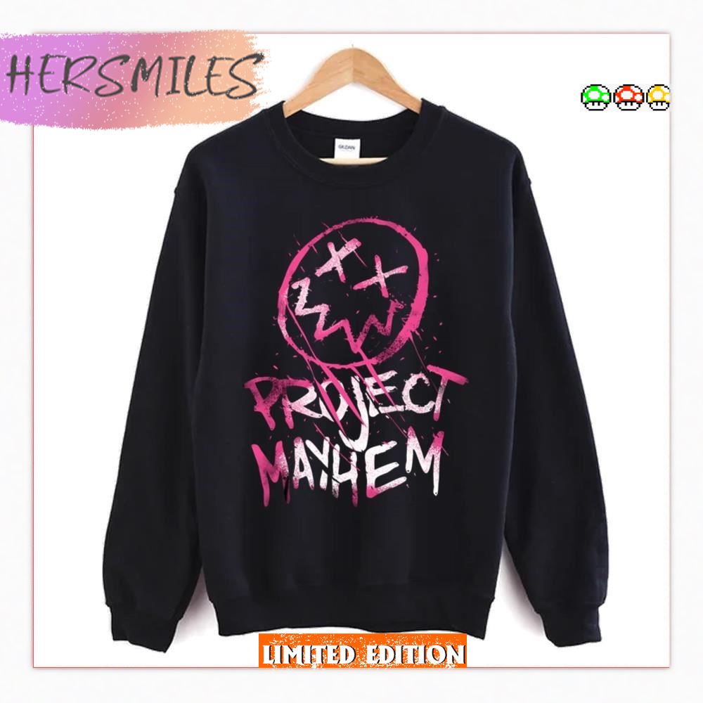 Pink Project Mayhem Fight Club T-Shirt