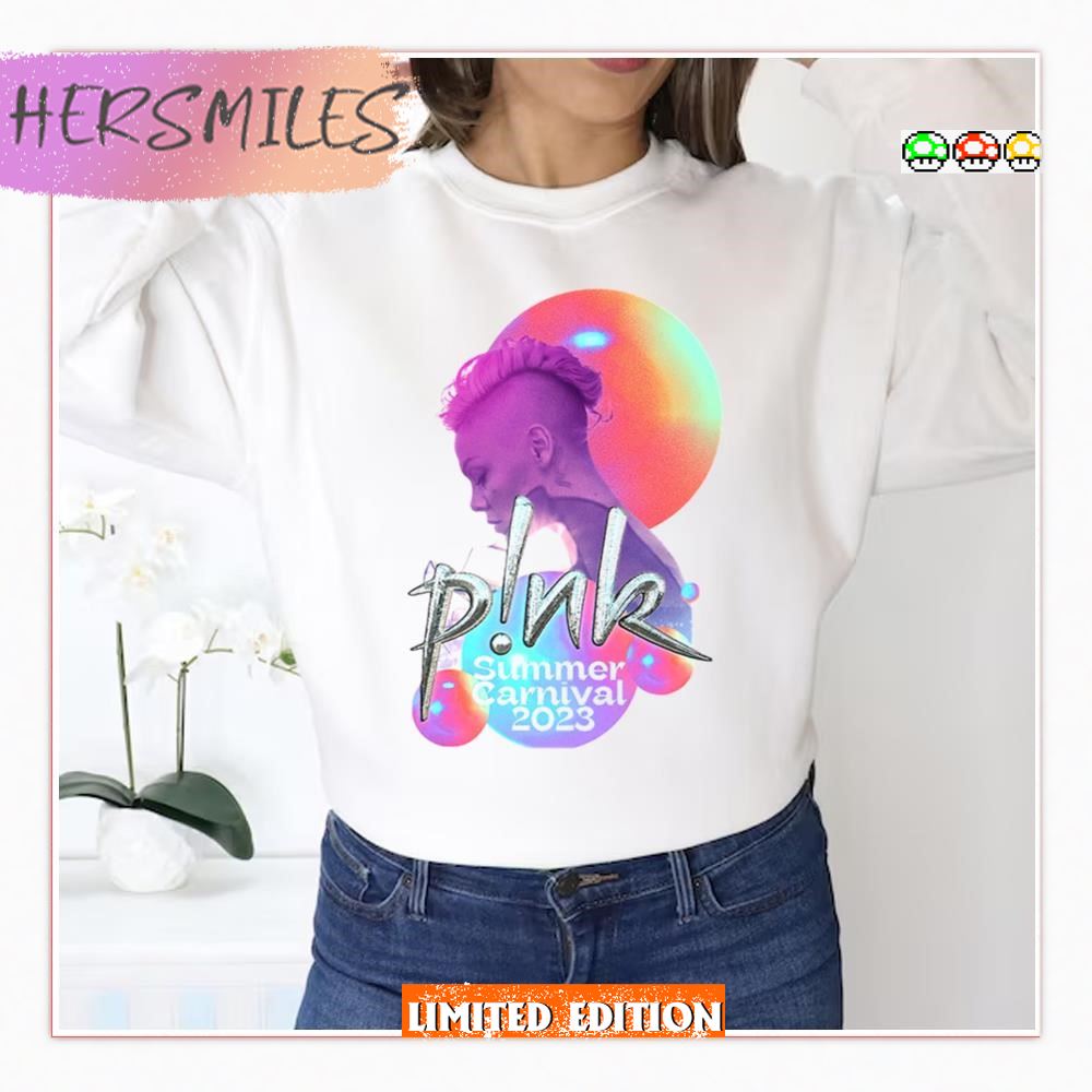Pink Summer Carnival Masokber 2023 New Tour T-shirt