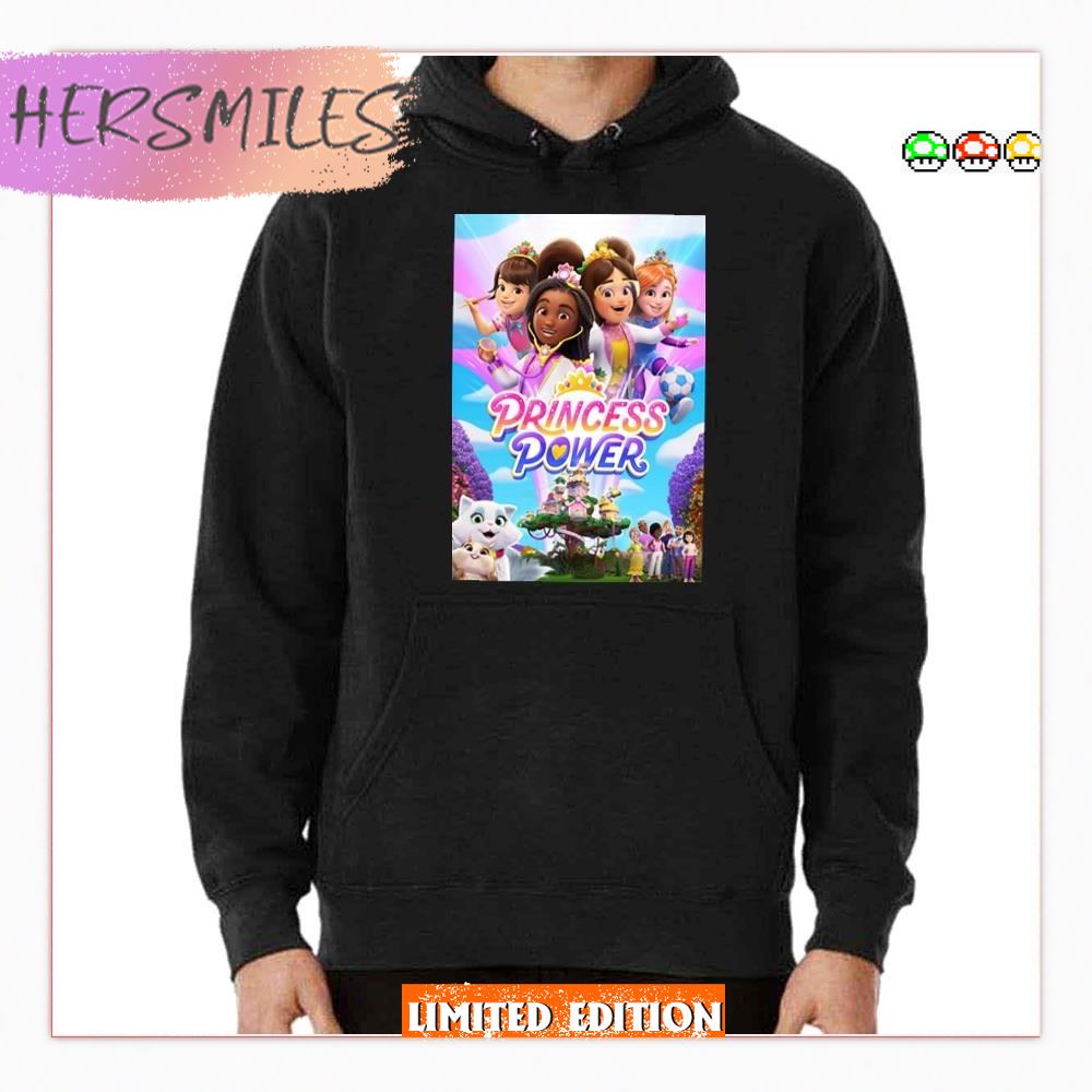 Princess Power Kids Cartoon T-Shirt