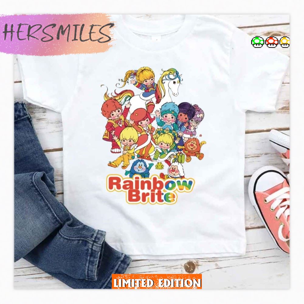 Rainbow Brite My Little Pony T-shirt Rainbow Brite My Little Pony T-shirt