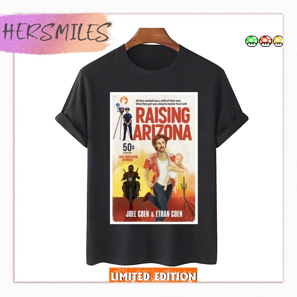 Raising Arizona Pulp Book Cover T-Shirt