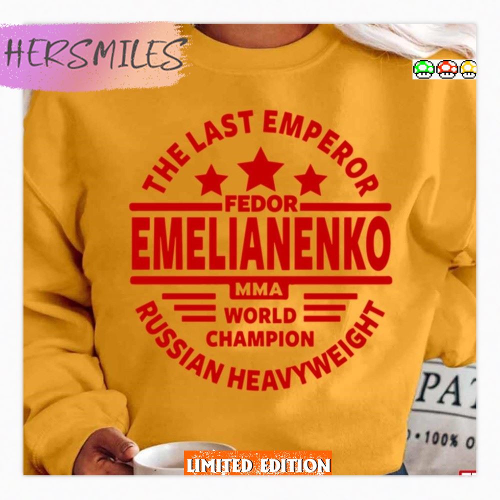 Red Logo Fedor Emelianenko T-Shirt