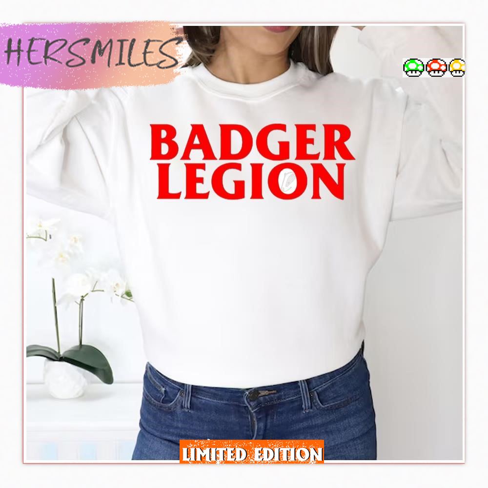 Religion Symbols Badger Legion  T-shirt