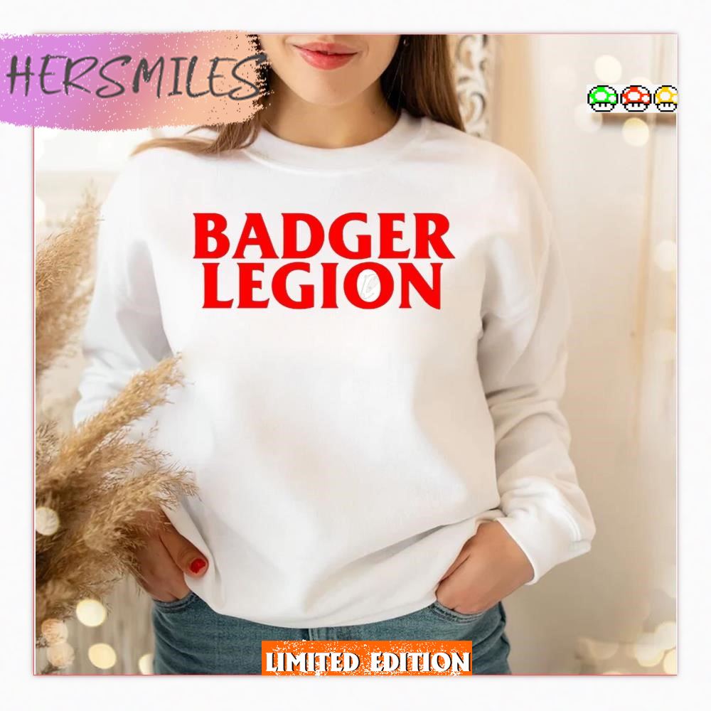 Religion Symbols Badger Legion  T-shirt