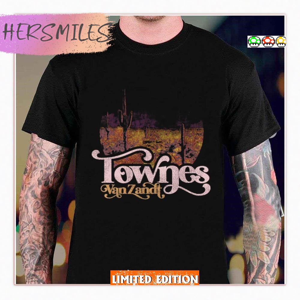Rex's Blues Townes Van Zandt HoodieT-Shirt Rex's Blues Townes Van Zandt HoodieT-Shirt