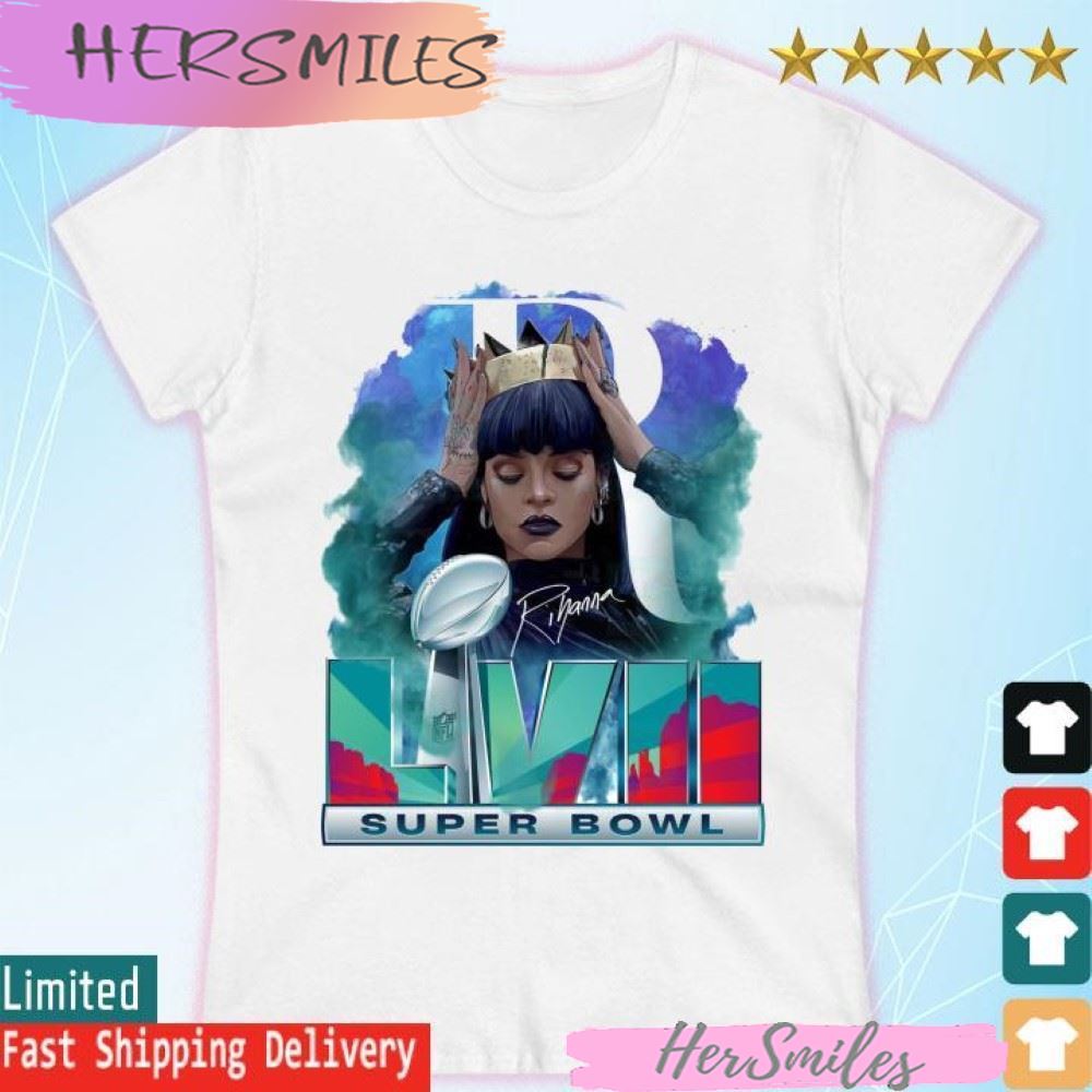 Rihanna Super Bowl LVII Halftime Show T-shirt Rihanna Super Bowl LVII Halftime Show T-shirt