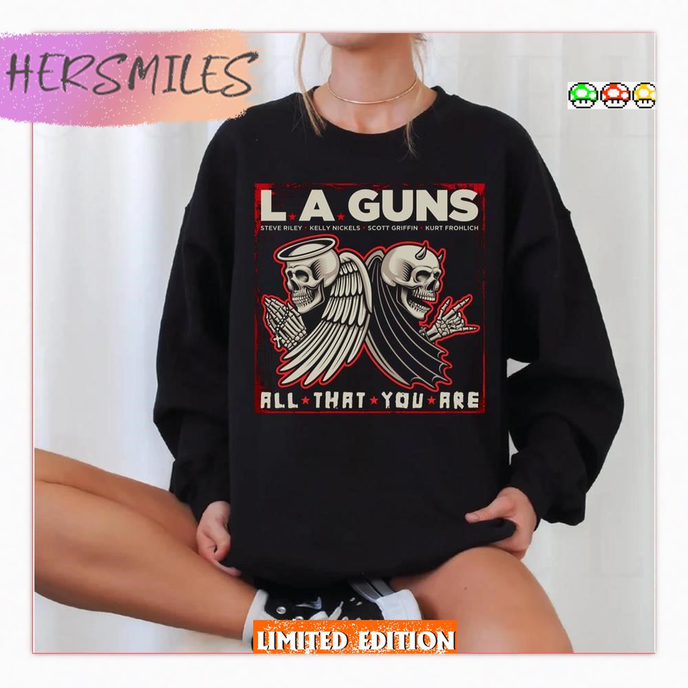 Rip And Tear L A Guns Band T-shirt