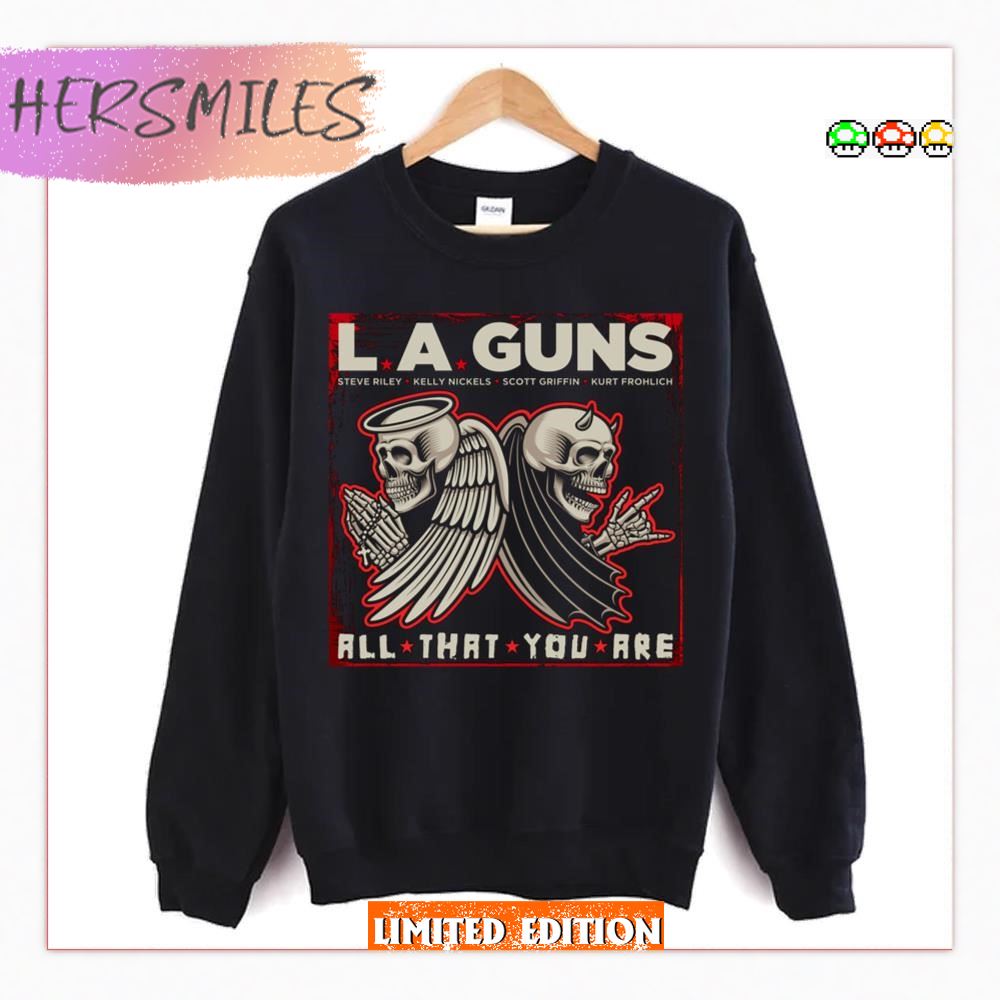 Rip And Tear L A Guns Band T-shirt