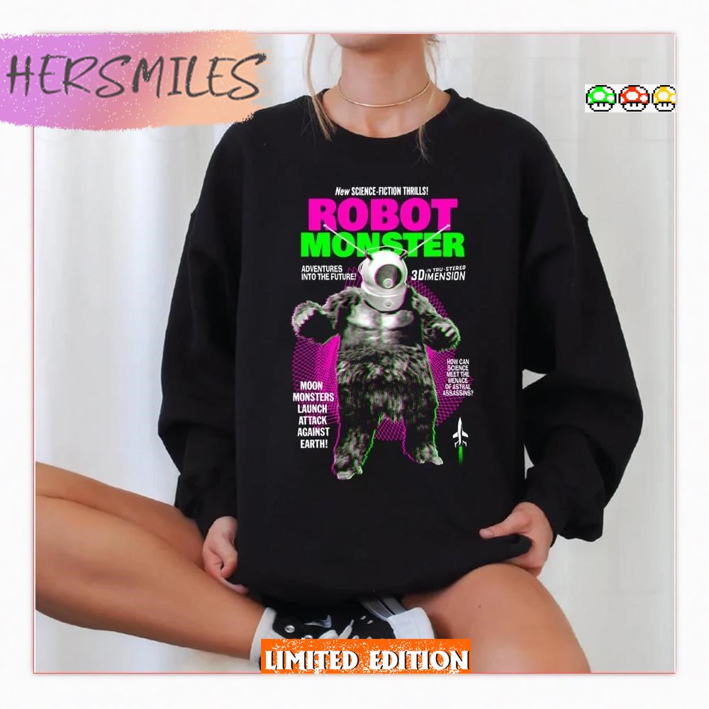 Robot Monster Plan 9 From Outer Space T-Shirt