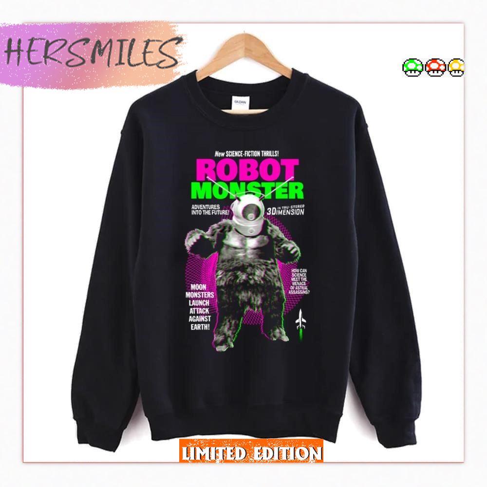 Robot Monster Plan 9 From Outer Space T-Shirt