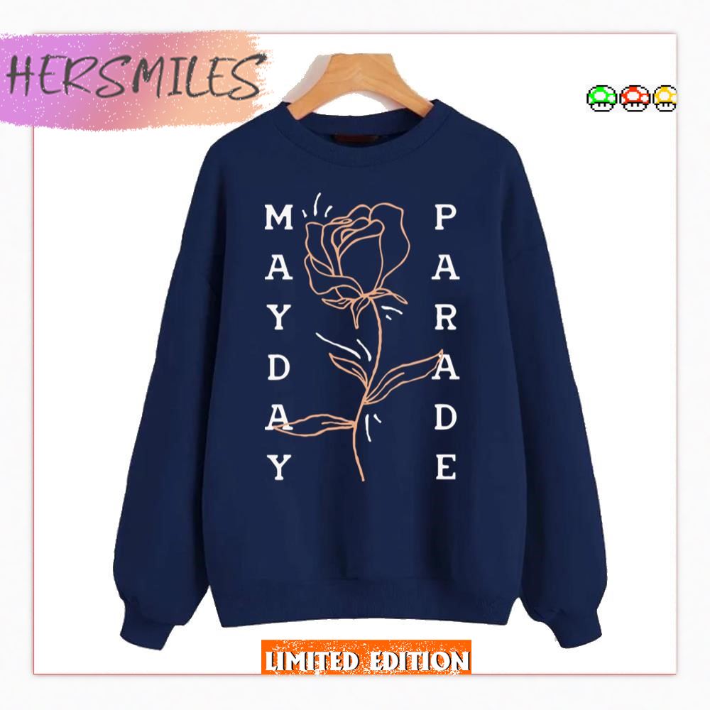 Rose Workart Mayday Parade  T-shirt