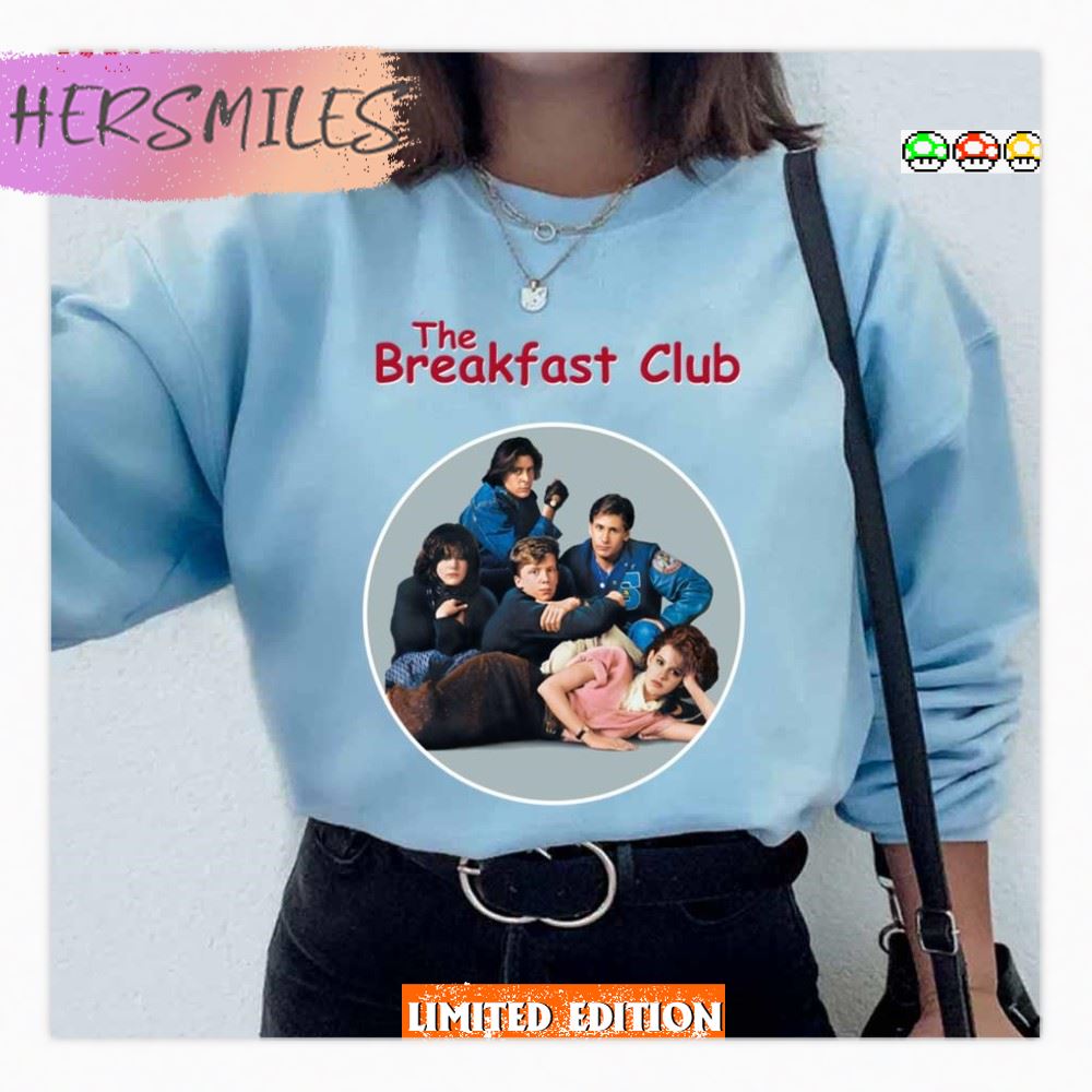 Round Design The Breakfast Club T-shirt