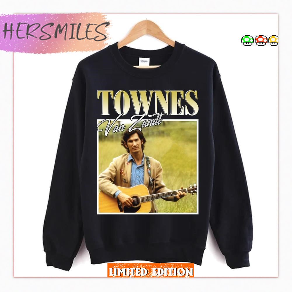 Sad Cinderella Townes Van Zandt T-Shirt Sad Cinderella Townes Van Zandt T-Shirt