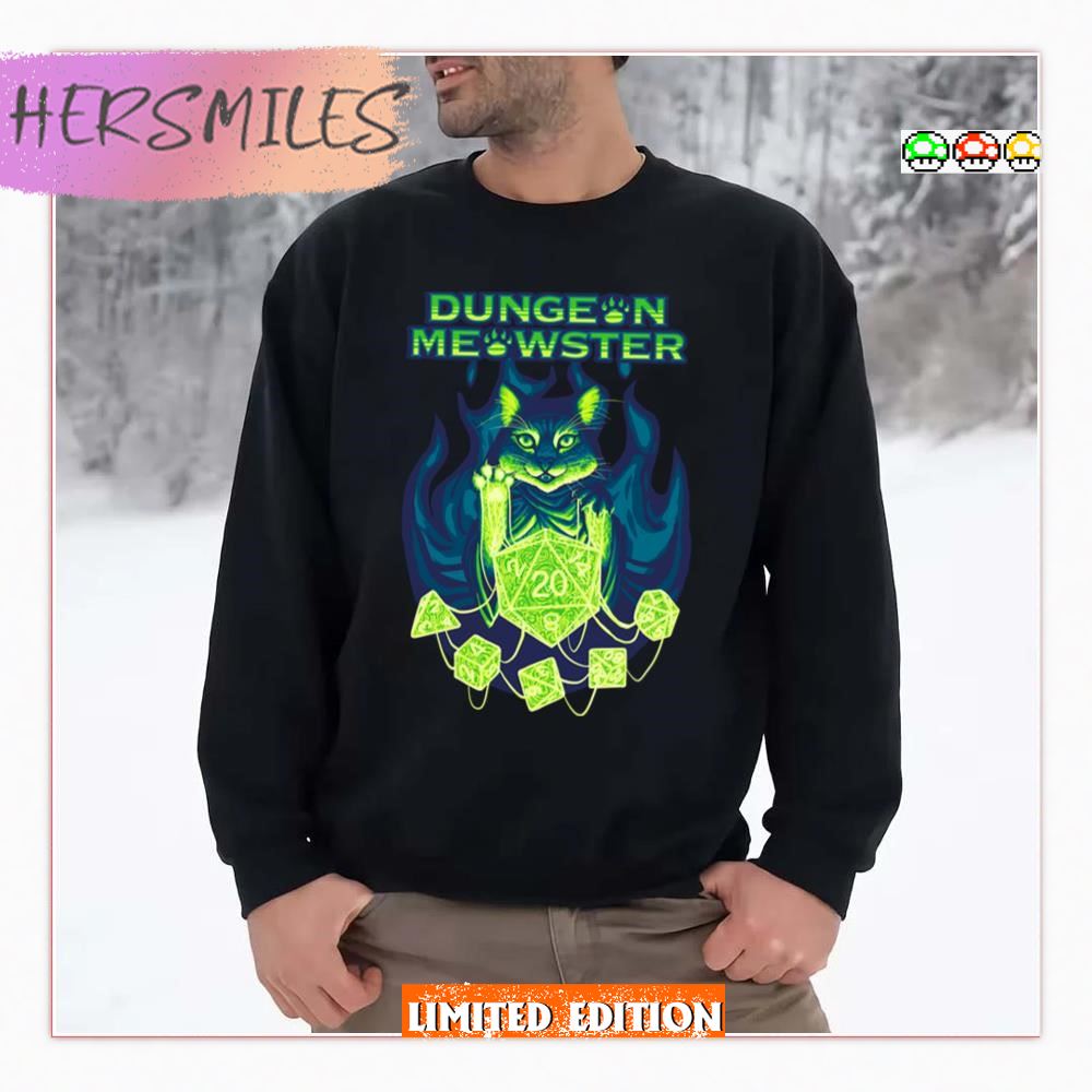Scary Cat Dungeon Meowster T-shirt