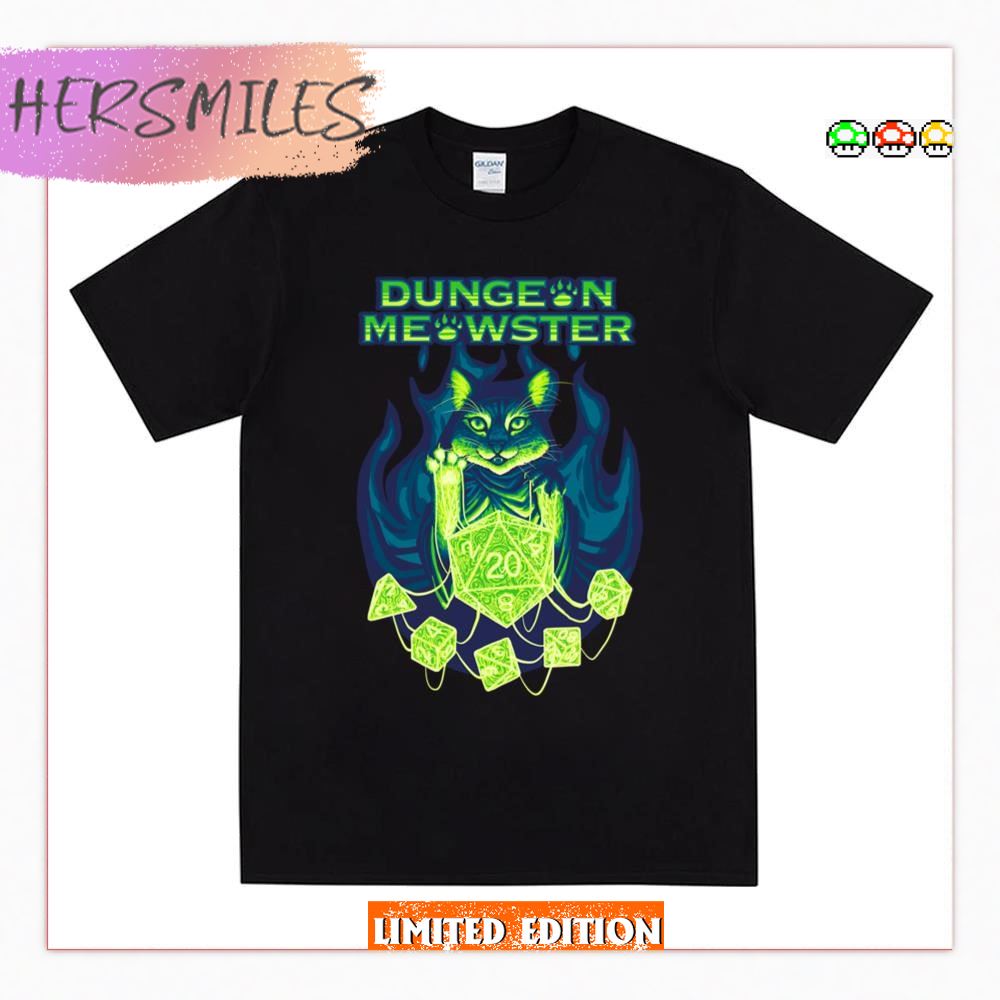 Scary Cat Dungeon Meowster T-shirt