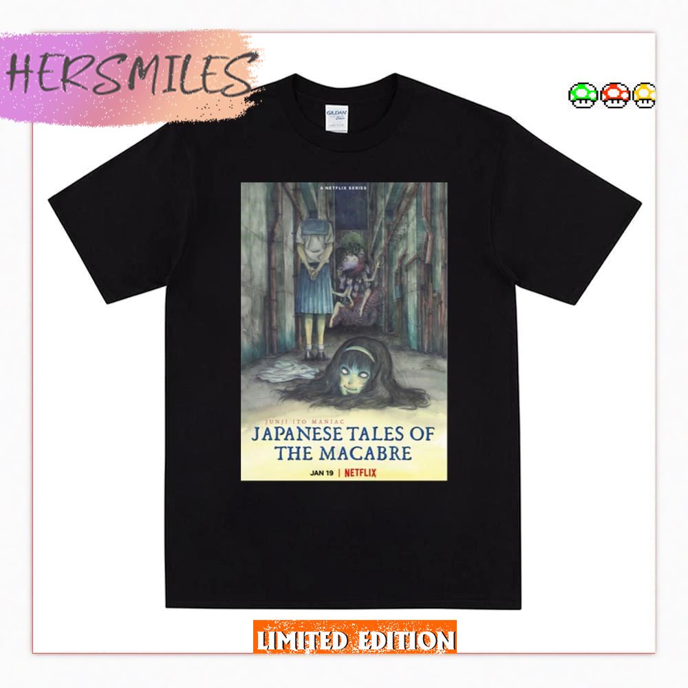 Scary Series Junji Ito Maniac Anime T-shirt