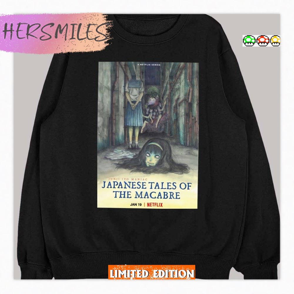 Scary Series Junji Ito Maniac Anime T-shirt