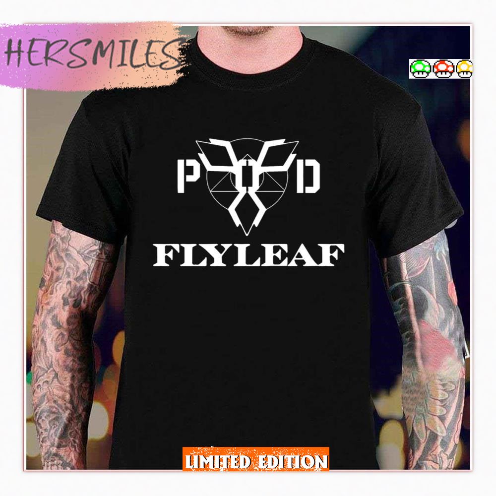 Set Me On Fire Flyleaf Band T-Shirt Set Me On Fire Flyleaf Band T-Shirt